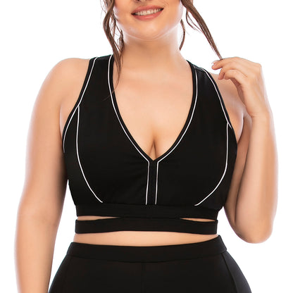 Plus Size Fitness Yoga Set