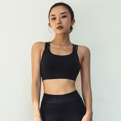 Cross Beauty Back Rimless Sports Bra