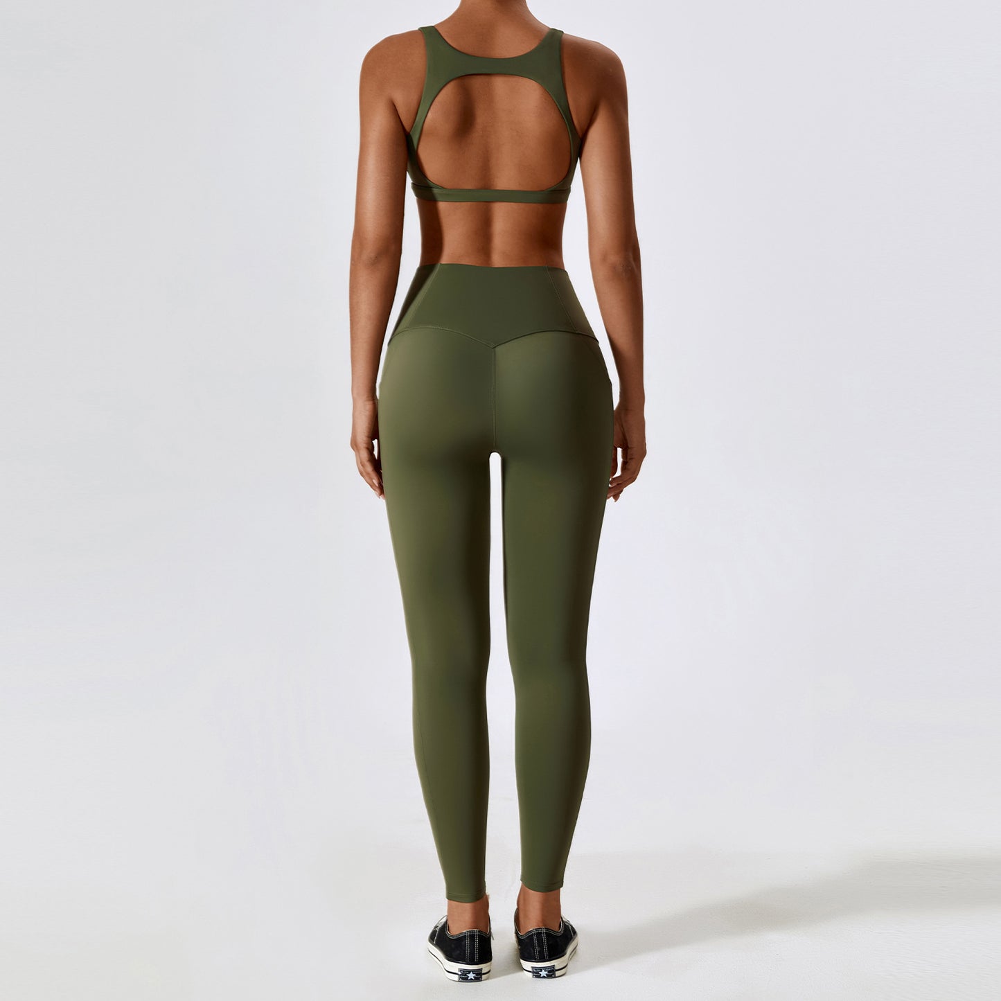 Quick-drying Push-up Beauty Back Leggings Set