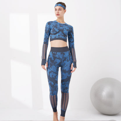 Camouflage Yoga Set