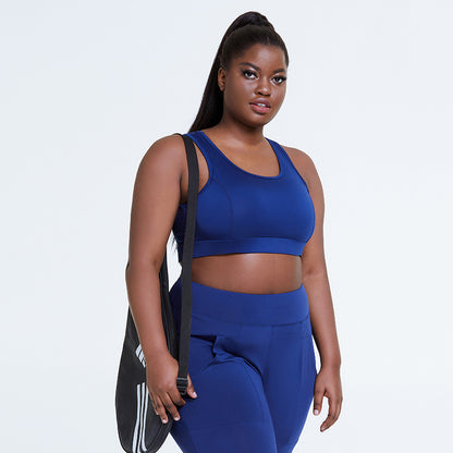 Seamless Stride Plus Size Yoga Top