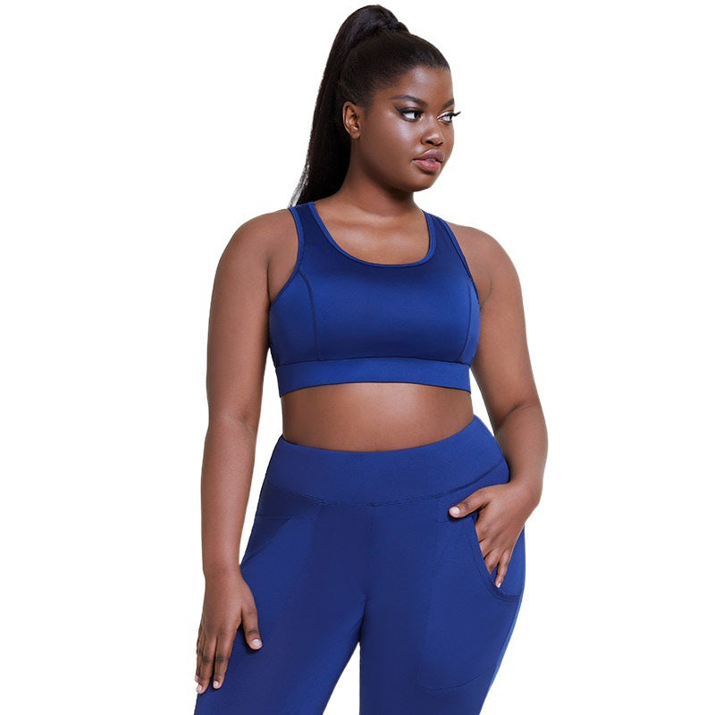 Seamless Stride Plus Size Yoga Top