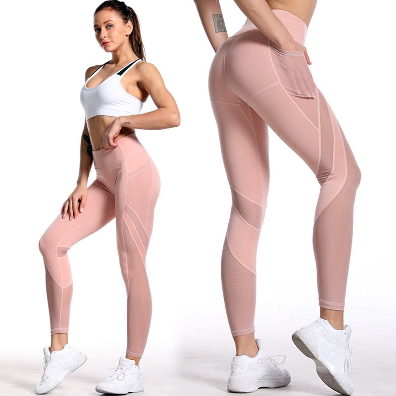 Patterned Exercise Yoga Leggings