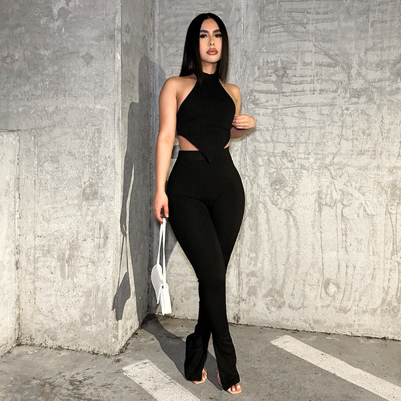 Body Flow Tank Trouser Set