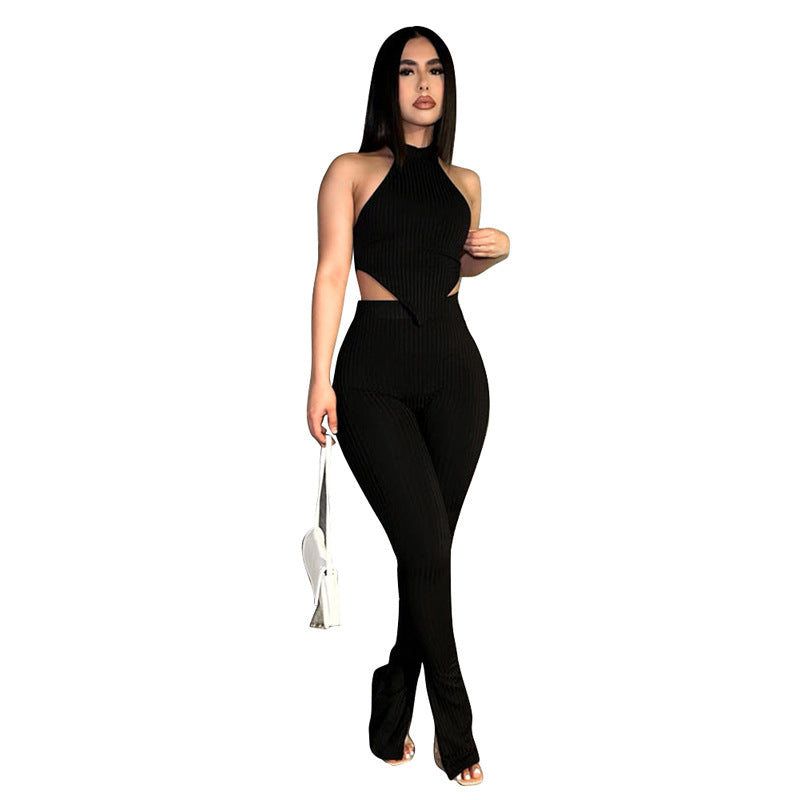 Body Flow Tank Trouser Set