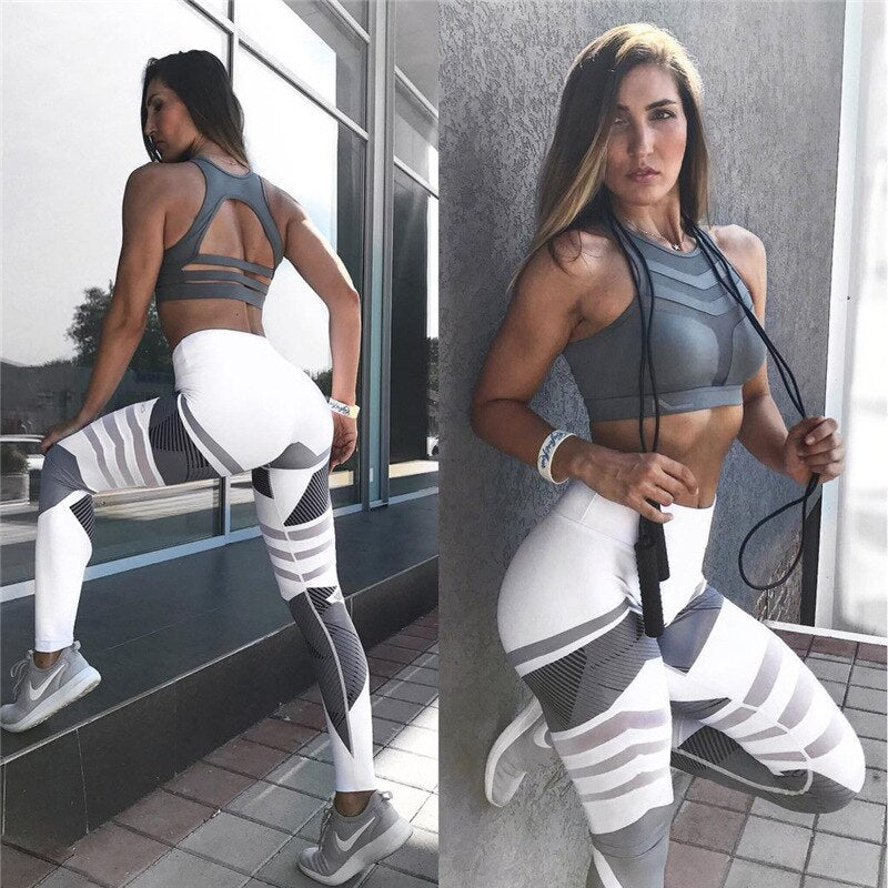 Mesh Fitness Sports Bra