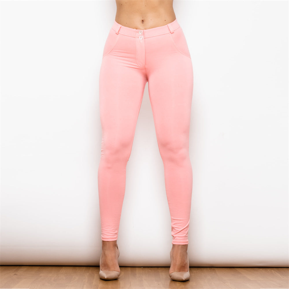 Blush Pink High Waist Lifting Leggings