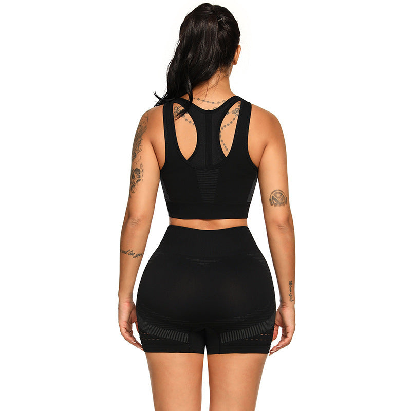 Comfort First Sports Bra Shorts Set