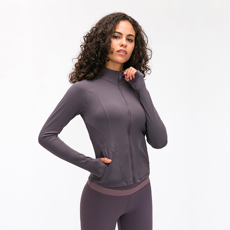 Double-sided Brushed Yoga Jacket