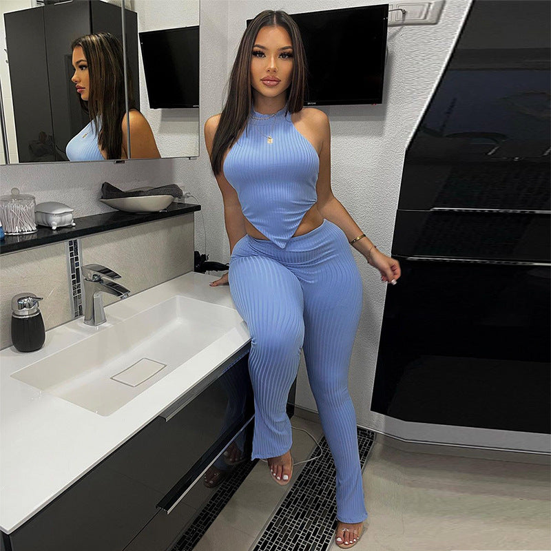 Body Flow Tank Trouser Set