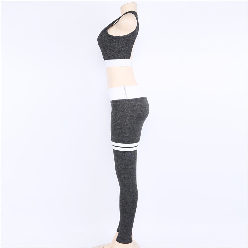 Backless Yoga Sports Set