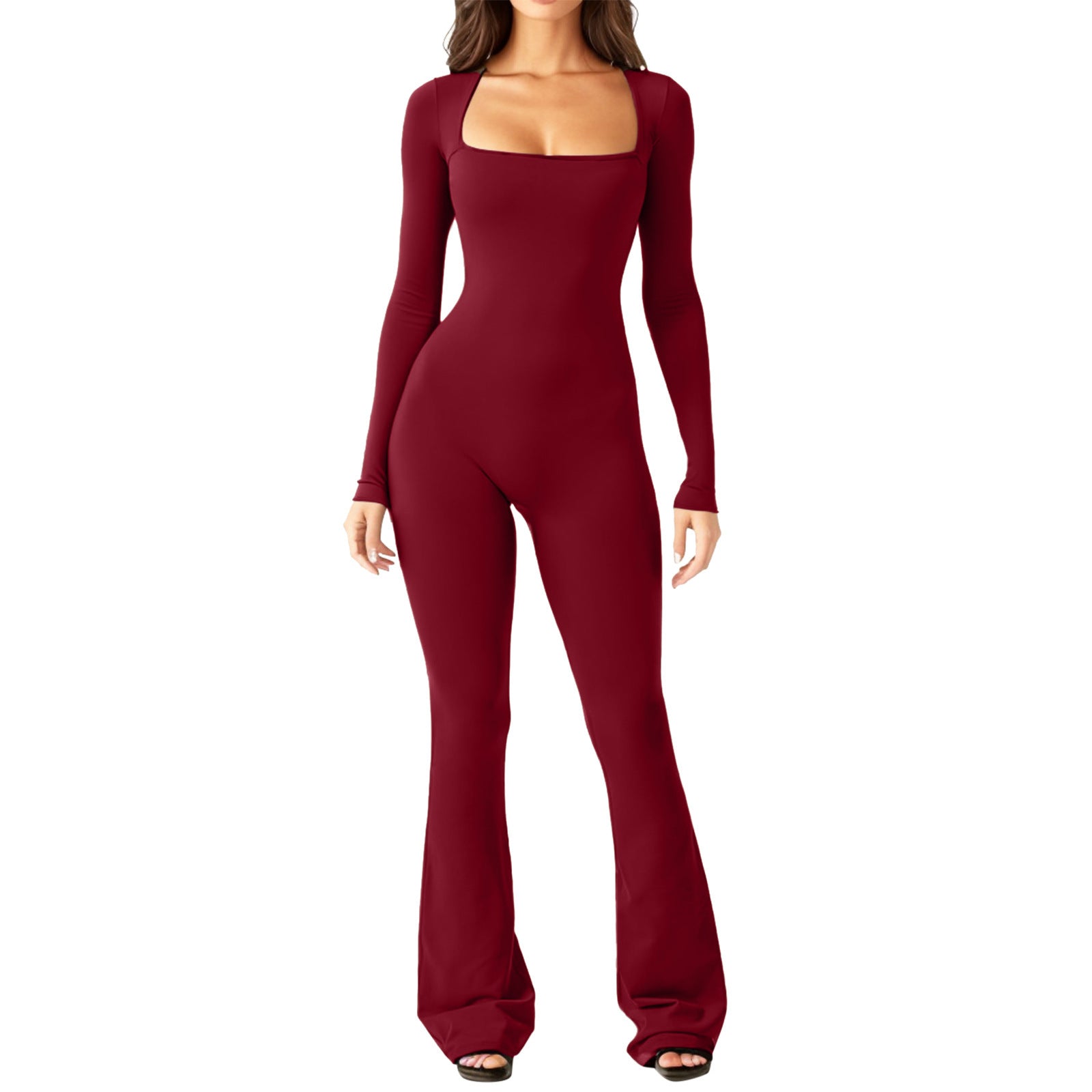 Curve Craze Long Sleeve Jumpsuit