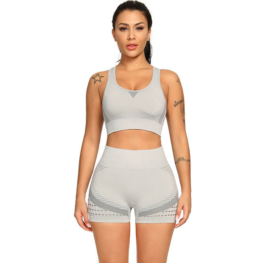 Comfort First Sports Bra Shorts Set