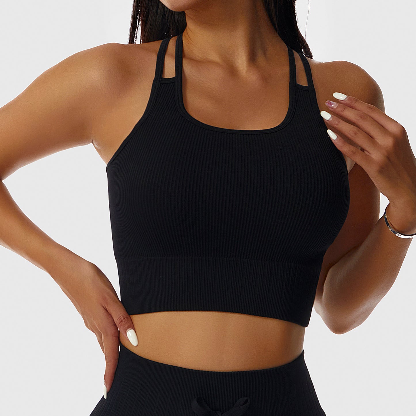 Beauty Back Cross Strap Sports Bra