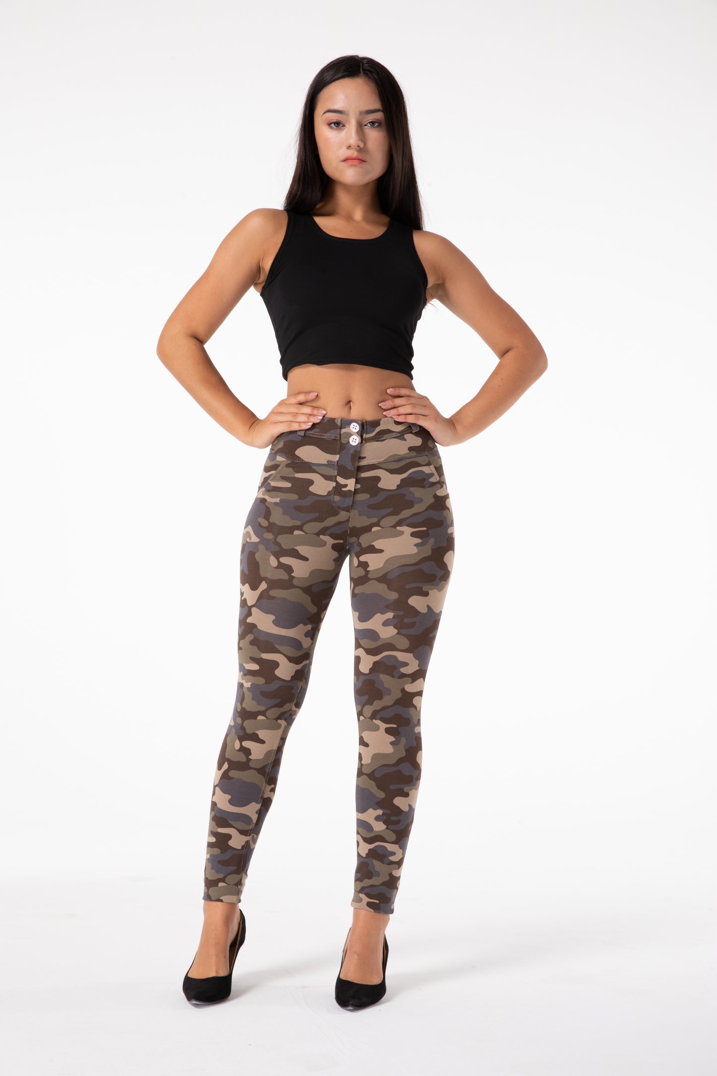 CamoFlare High Waist Leggings