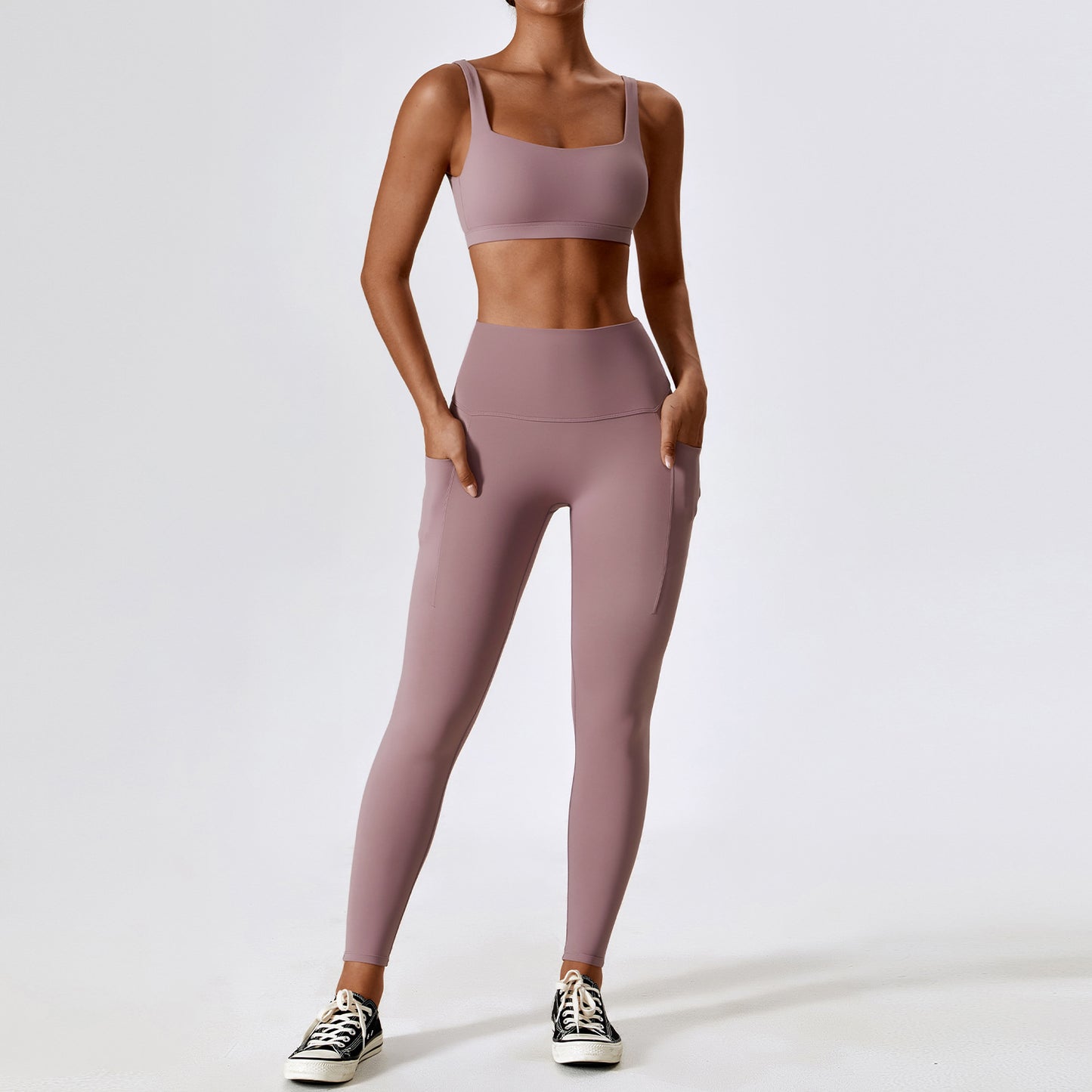 Quick-drying Push-up Beauty Back Leggings Set